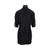 gathered details mini dress