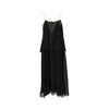 silk georgette long dress