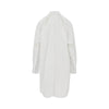 shirt dress with lace inserts