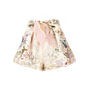 rebellion silk-blend shorts