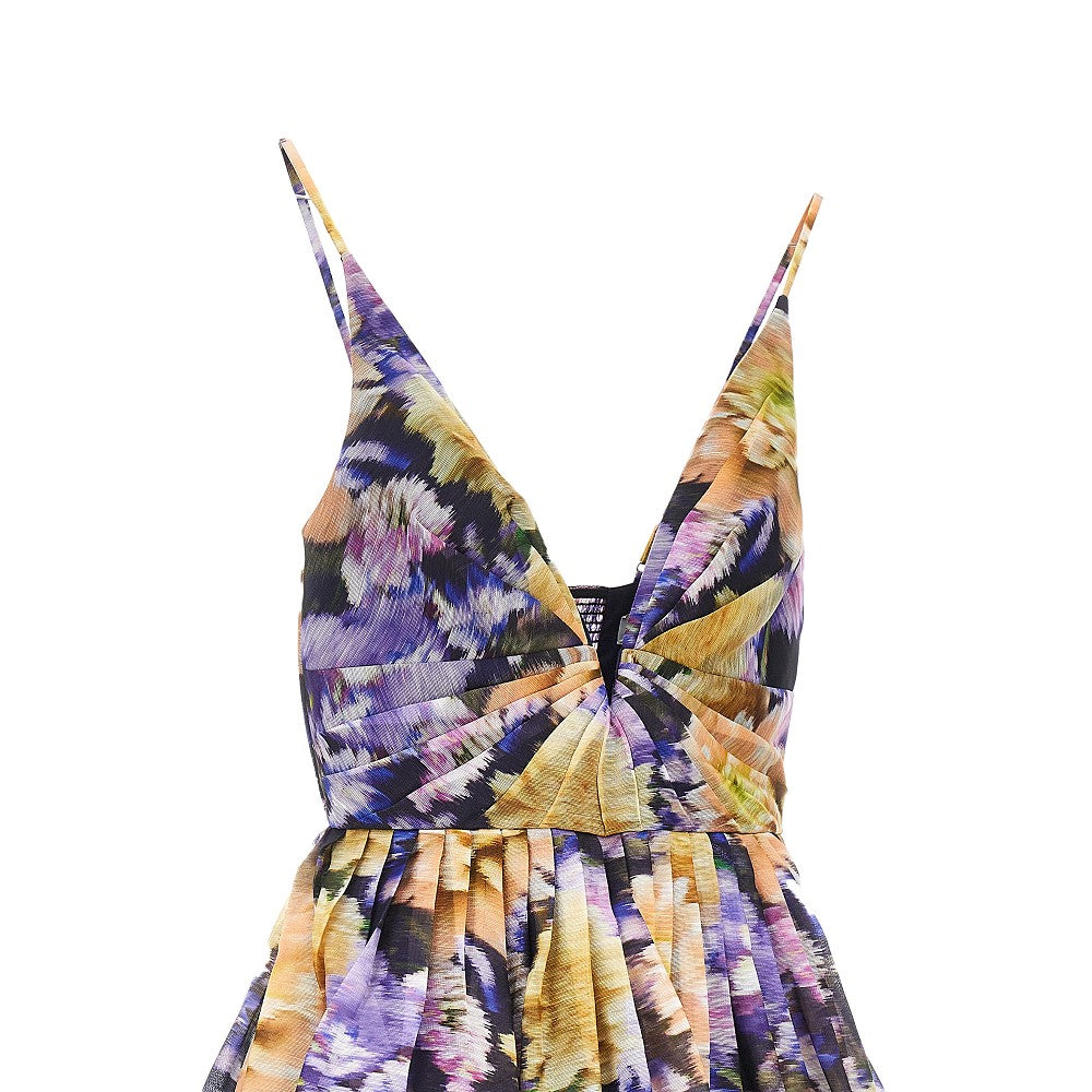 ZIMMERMANN II luna floral organdy mini dress