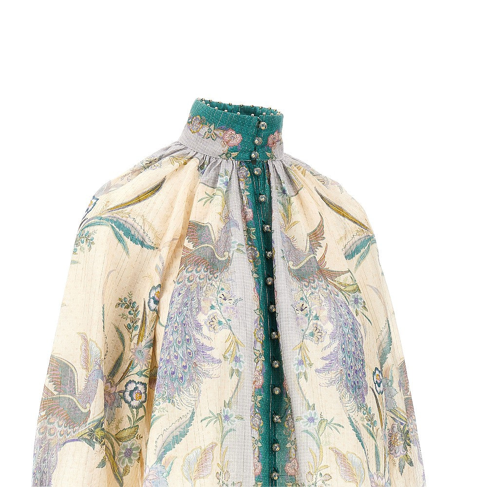 ZIMMERMANN I indra cotton and silk blouse