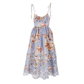 ZIMMERMANN I awaken linen midi dress