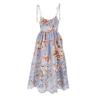 ZIMMERMANN I awaken linen midi dress