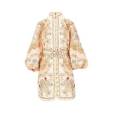 ZIMMERMANN I daylight linen mini dress