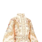 ZIMMERMANN I daylight linen mini dress