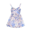 rebellion floral mini dress