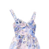 rebellion floral mini dress