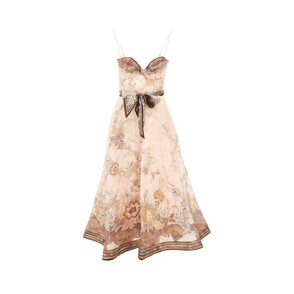 alchemy organdy midi dress