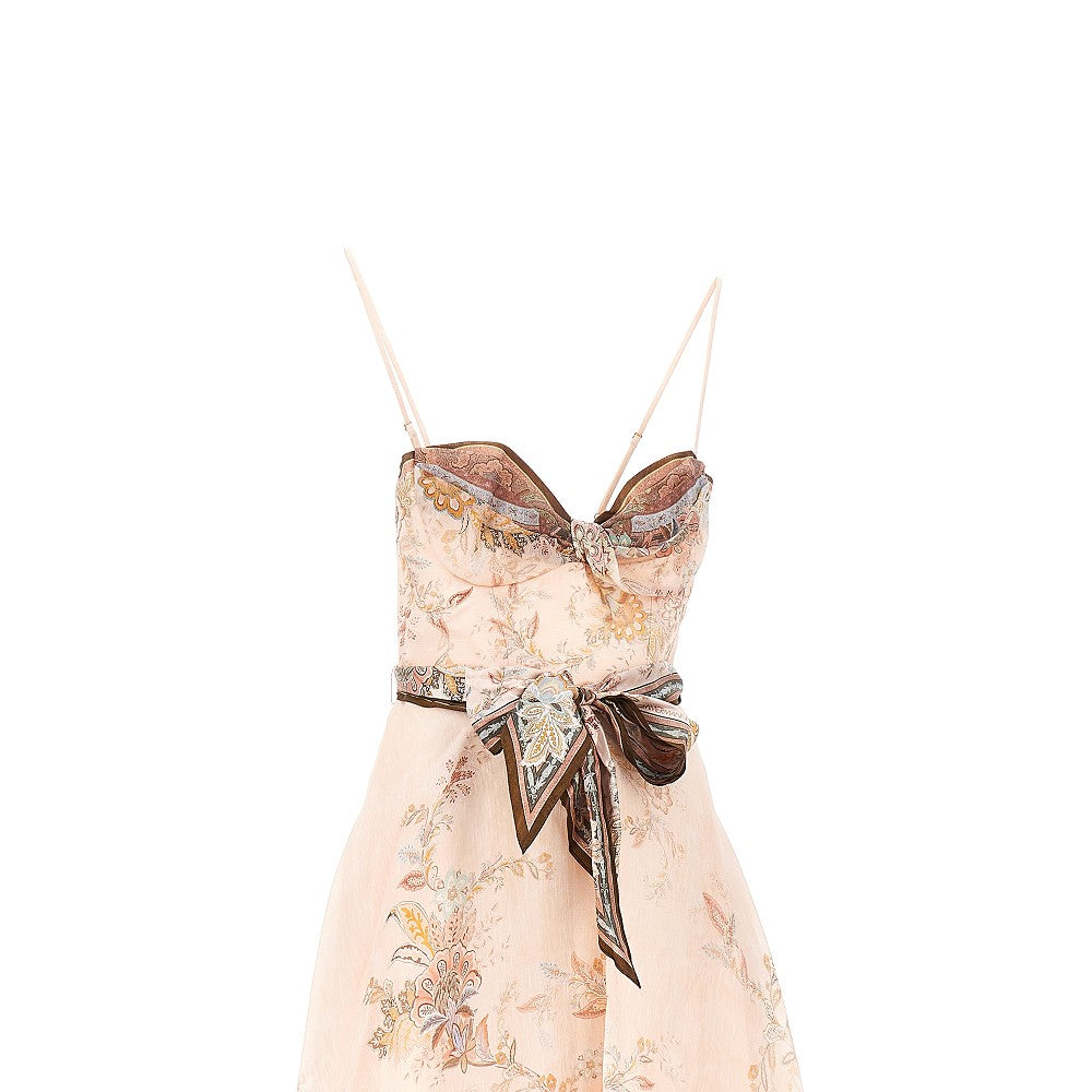 alchemy organdy midi dress
