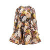 alchemy floral organdy mini dress
