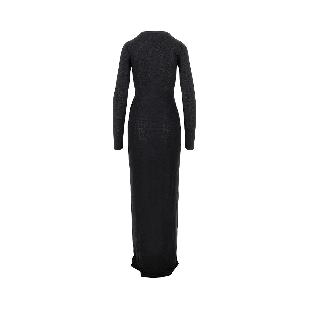 jersey long dress