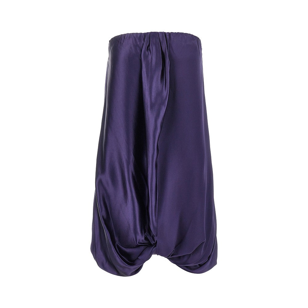 satin midi dress