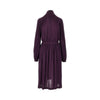 crepe jersey midi dress