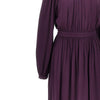 crepe jersey midi dress