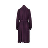 crepe jersey midi dress