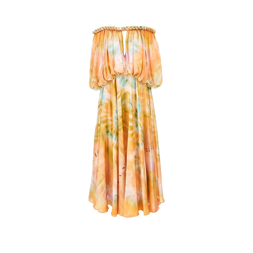 ZIMMERMANN I luna silk long dress