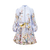 rebellion linen mini dress
