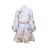 rebellion linen mini dress