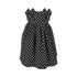 GANNI 36 polka-dot satin mini dress
