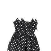 GANNI 36 polka-dot satin mini dress