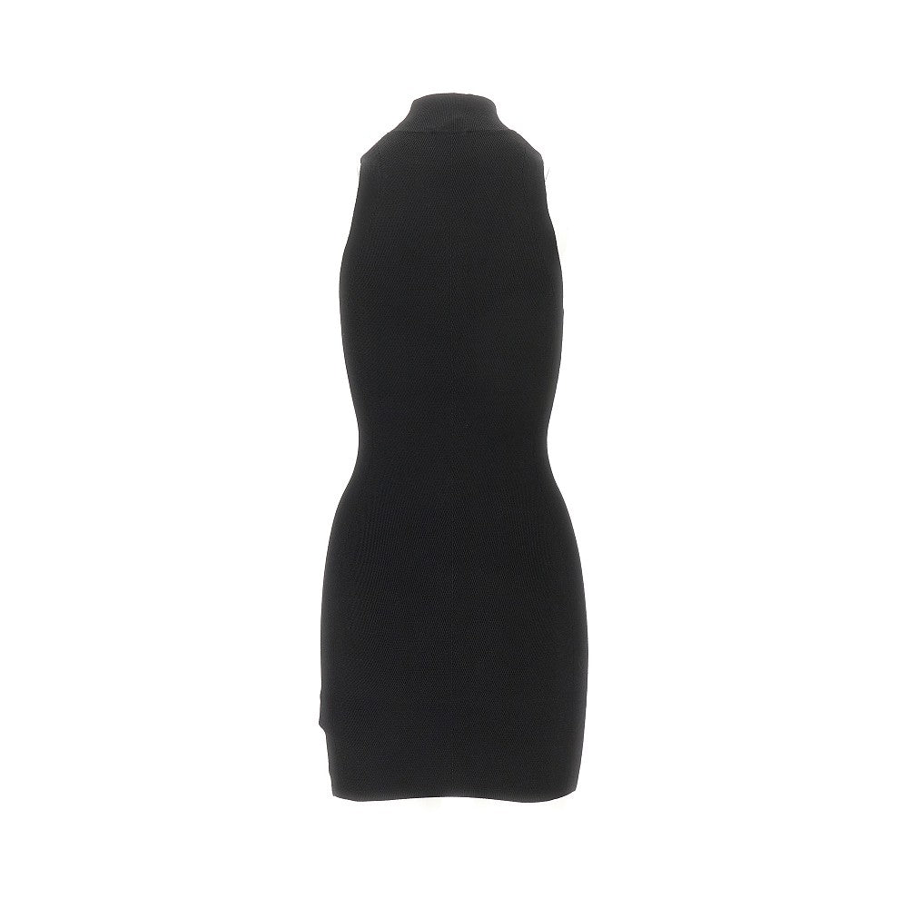 DIESEL M knitted mini dress with oval d logo