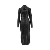 DIESEL M zary-b knitted midi dress