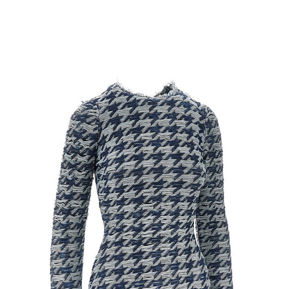 DIESEL M halma jacquard cotton mini dress