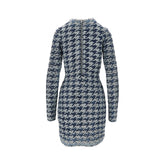 DIESEL M halma jacquard cotton mini dress