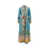 PIERRE LOUIS MASCIA S printed silk shirt dress