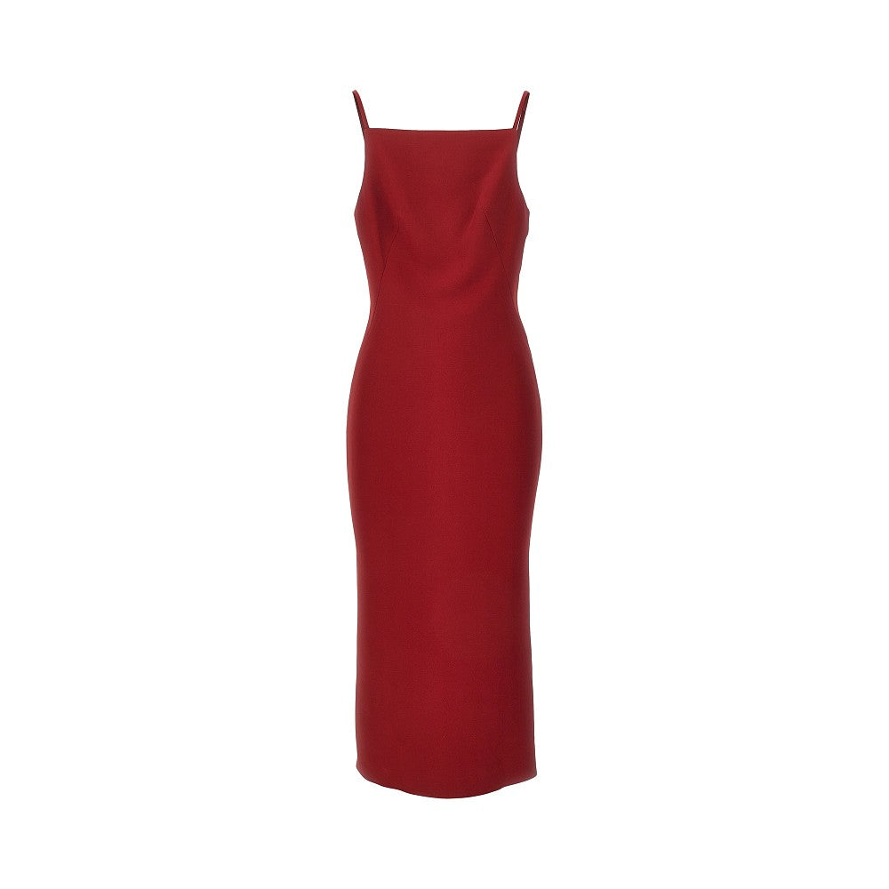 GIVENCHY 36 crepe cady midi dress