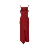 GIVENCHY 36 crepe cady midi dress