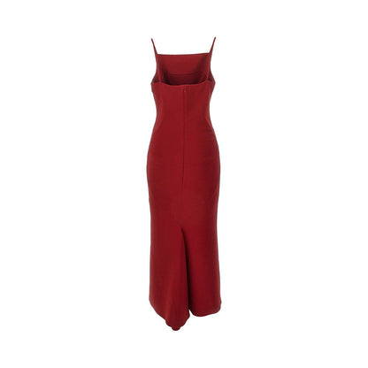 GIVENCHY 36 crepe cady midi dress