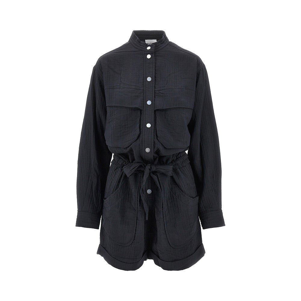 ISABEL MARANT ETOILE 36 betyna textured fabric jumpsuit