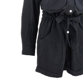 ISABEL MARANT ETOILE 36 betyna textured fabric jumpsuit