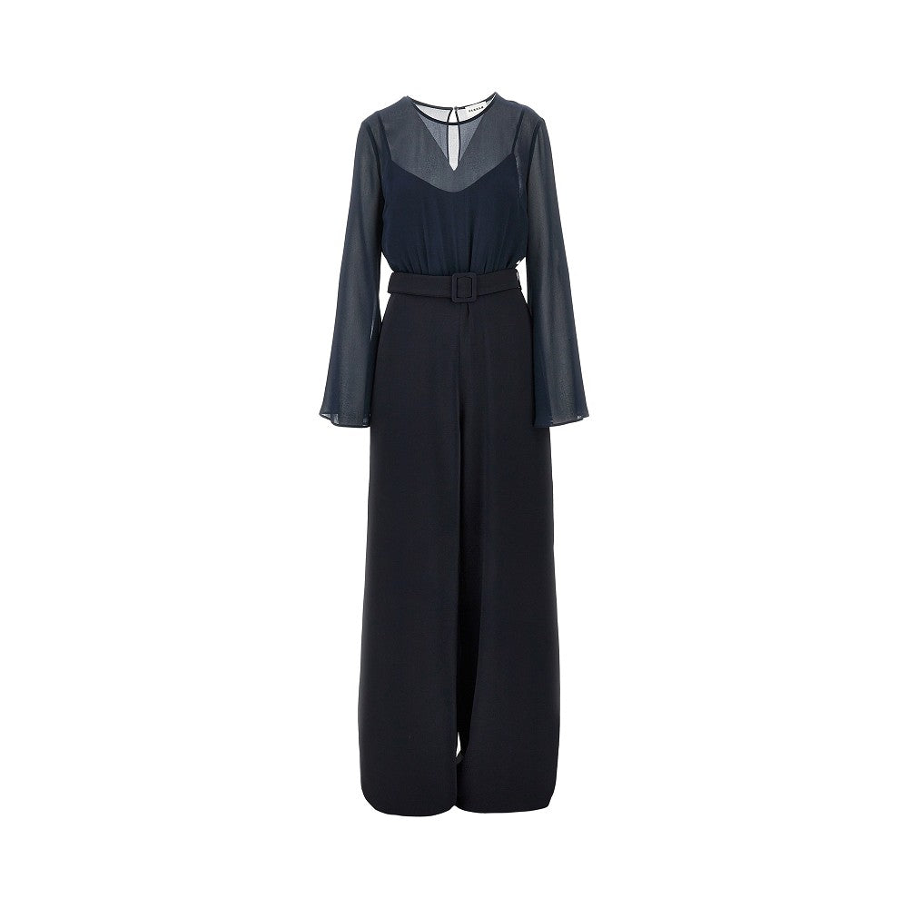P.A.R.O.S.H. S cady and chiffon jumpsuit