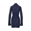 esibizionista capsule knitted mini dress