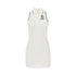 SPORTY AND RICH S crown tennis piquet mini polo dress