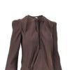 creased effect twill dress