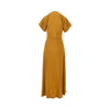jersey long zip dress