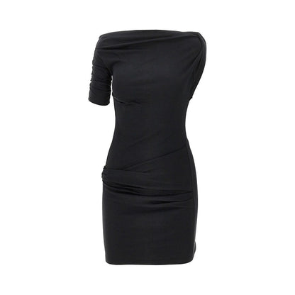 JACQUEMUS S drapeado jersey mini dress