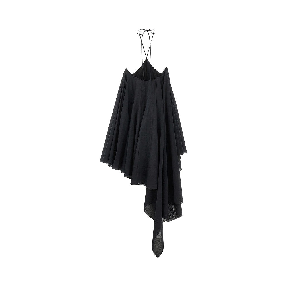 triangle poplin mini dress