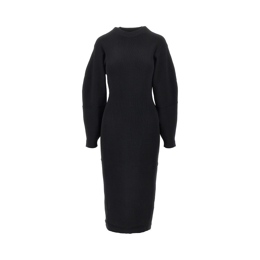 LOULOU DE SAISON S elena knitted midi dress