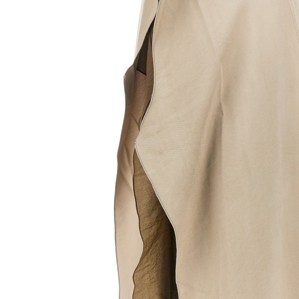 sheet layered maxi dress