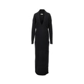 ENTIRE STUDIOS XS-S rallel knitted long dress