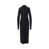 wool-blend jersey midi dress