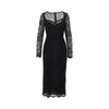 cordonetto lace midi dress