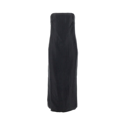 LOULOU DE SAISON S giulia bustier midi dress
