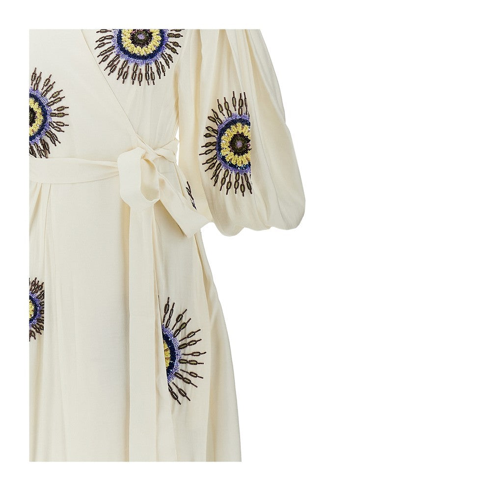 LA DOUBLE J S eden embroidered voile dress