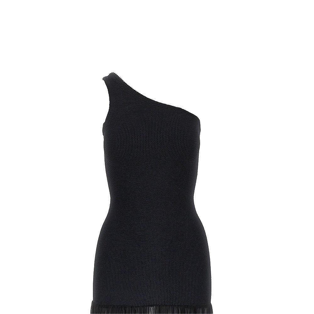 HUNZA G OS nancy hybrid long dress